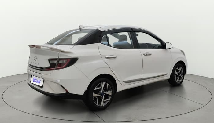 2023 Hyundai AURA SX 1.2 CNG, CNG, Manual, 56,202 km, Right Back Diagonal