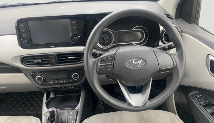 2020 Hyundai GRAND I10 NIOS ASTA AMT 1.2 KAPPA VTVT, Petrol, Automatic, 29,562 km, Steering Wheel Close Up