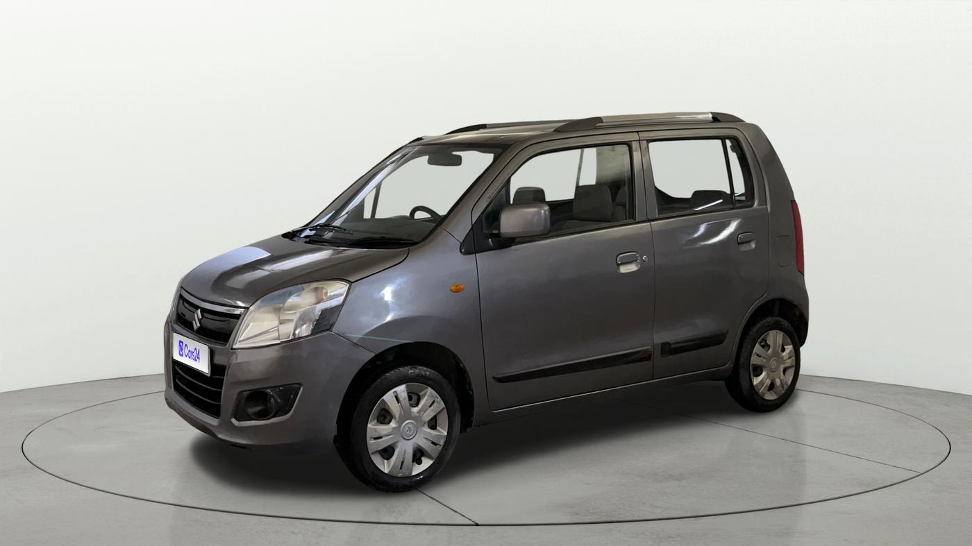 2015 Maruti Wagon R 1.0 VXI, Petrol, Manual, 79,070 km, Left Front Diagonal