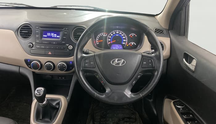 2015 Hyundai Grand i10 ASTA 1.2 KAPPA VTVT, Petrol, Manual, 38,144 km, Steering Wheel Close Up