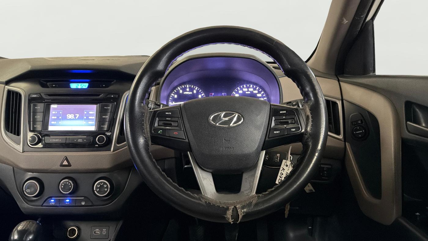 2016 Hyundai Creta S 1.6 PETROL, Petrol, Manual, 73,877 km, Steering Wheel Close Up