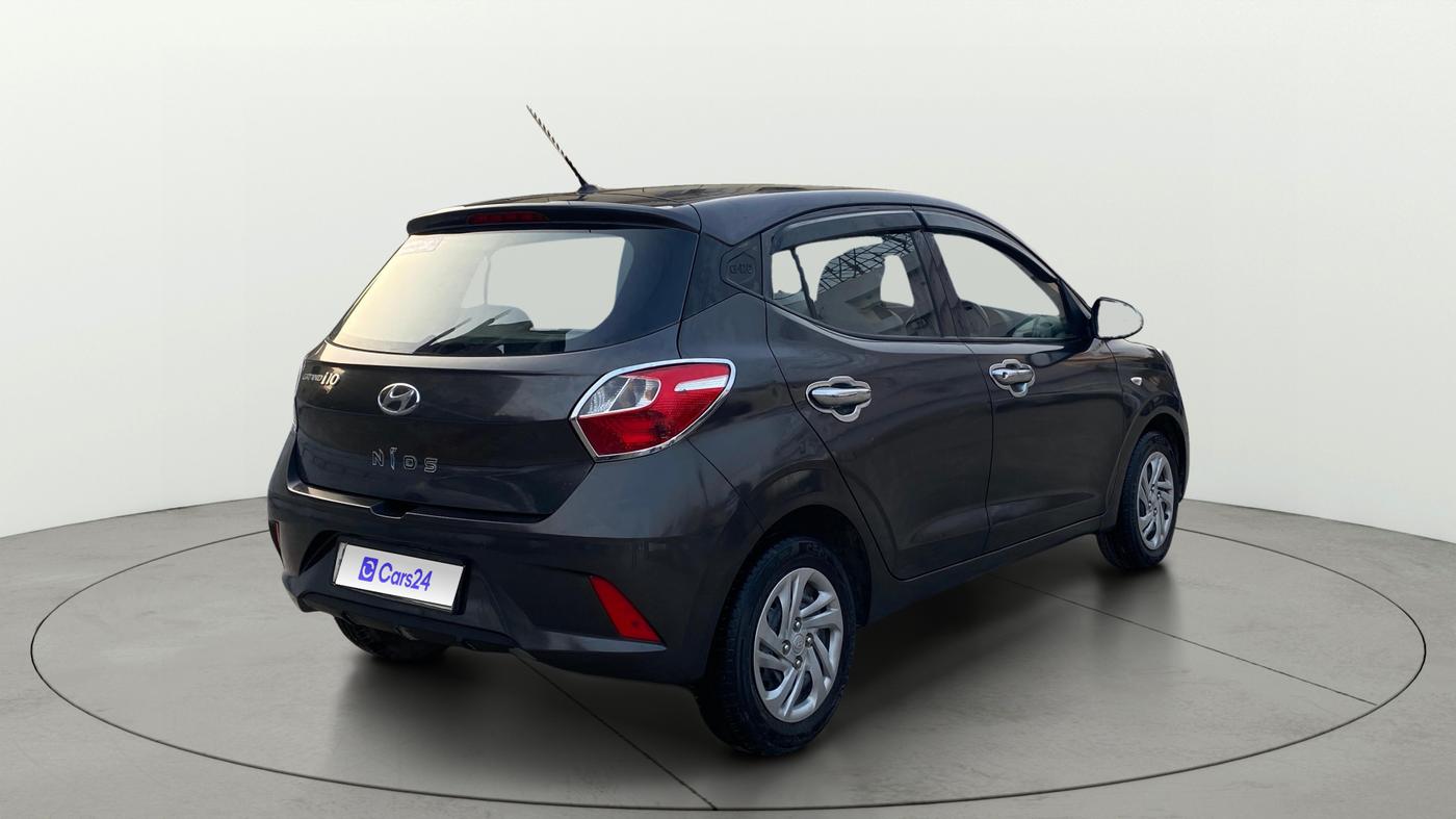2021 Hyundai GRAND I10 NIOS MAGNA 1.2 KAPPA VTVT, Petrol, Manual, 35,843 km, Right Back Diagonal