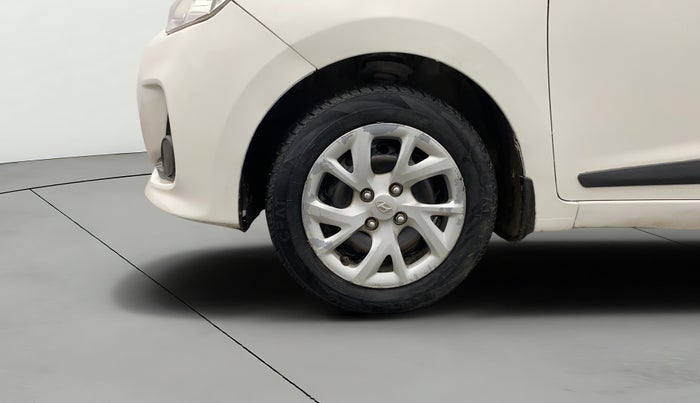 2018 Hyundai Grand i10 SPORTZ 1.2 KAPPA VTVT, Petrol, Manual, 77,374 km, Left Front Wheel