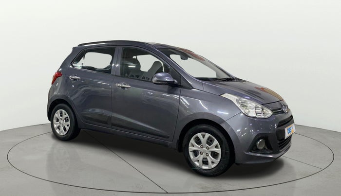 2014 Hyundai Grand i10 SPORTZ 1.2 KAPPA VTVT, Petrol, Manual, 98,870 km, Right Front Diagonal