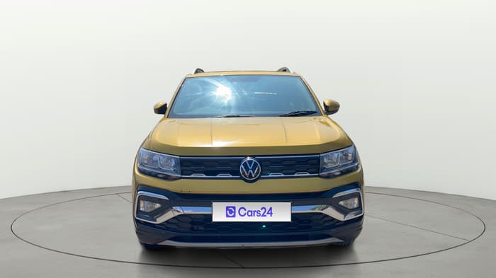 2021 Volkswagen TAIGUN HIGHLINE 1.0 TSI MT, Petrol, Manual, 1,04,181 km, Front