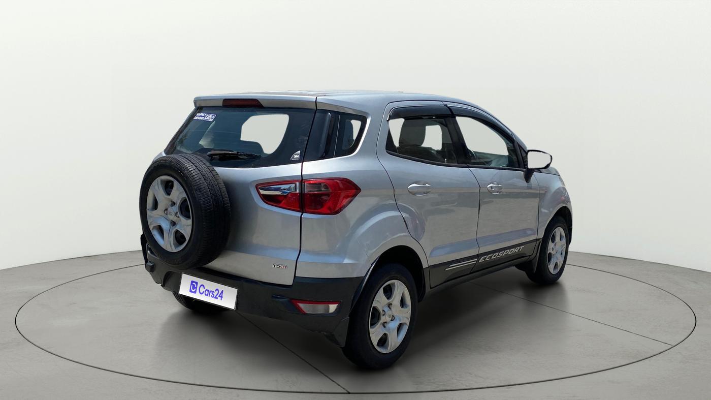 2013 Ford Ecosport TREND 1.5L DIESEL, Diesel, Manual, 1,13,894 km, Right Back Diagonal