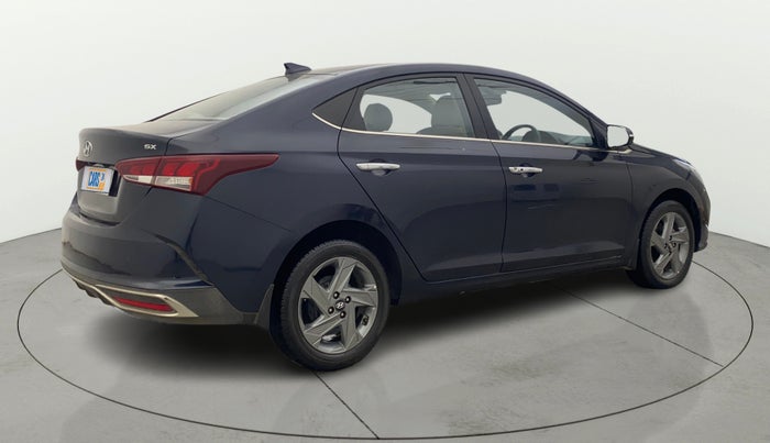 2021 Hyundai Verna SX 1.5 VTVT IVT, Petrol, Automatic, 34,670 km, Right Back Diagonal