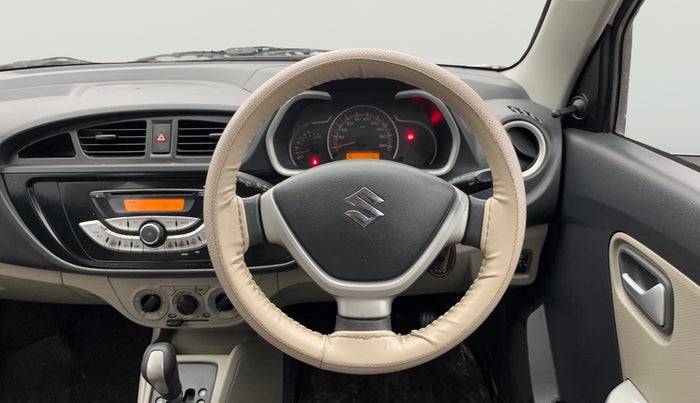 2014 Maruti Alto K10 VXI AMT, Petrol, Automatic, 84,734 km, Steering Wheel Close Up