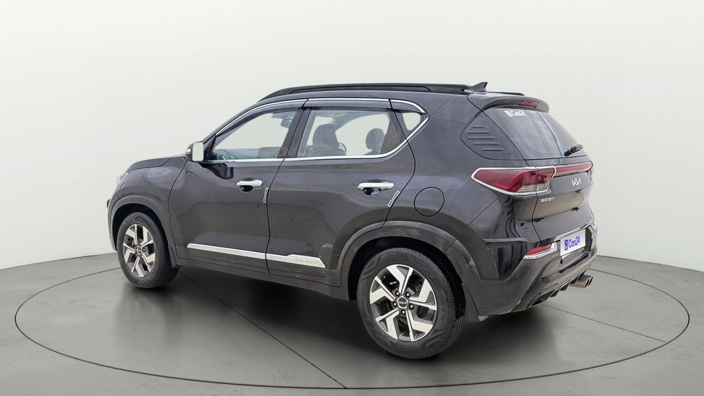 2022 KIA SONET HTX PLUS 1.0 IMT, Petrol, Manual, 62,620 km, Left Back Diagonal