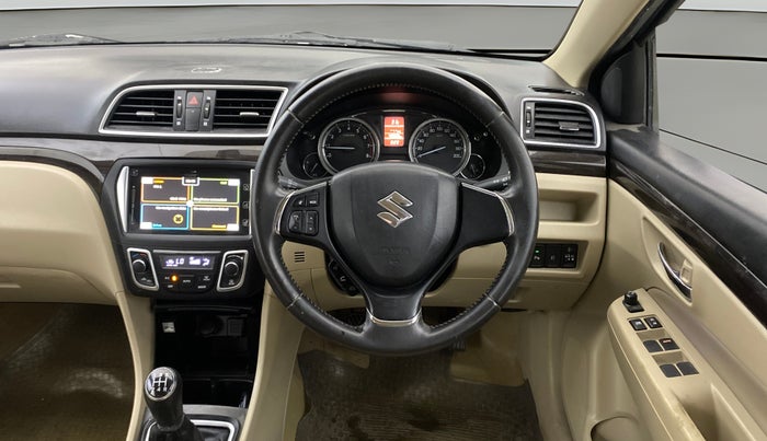 2017 Maruti Ciaz ALPHA 1.4 PETROL, Petrol, Manual, 49,903 km, Steering Wheel Close Up