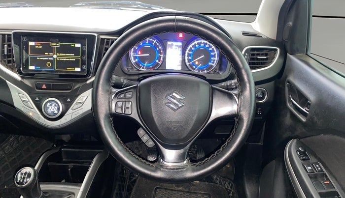 2017 Maruti Baleno ALPHA PETROL 1.2, Petrol, Manual, 88,657 km, Steering Wheel Close Up