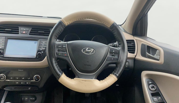 2016 Hyundai Elite i20 ASTA 1.2, Petrol, Manual, 1,14,940 km, Steering Wheel Close Up