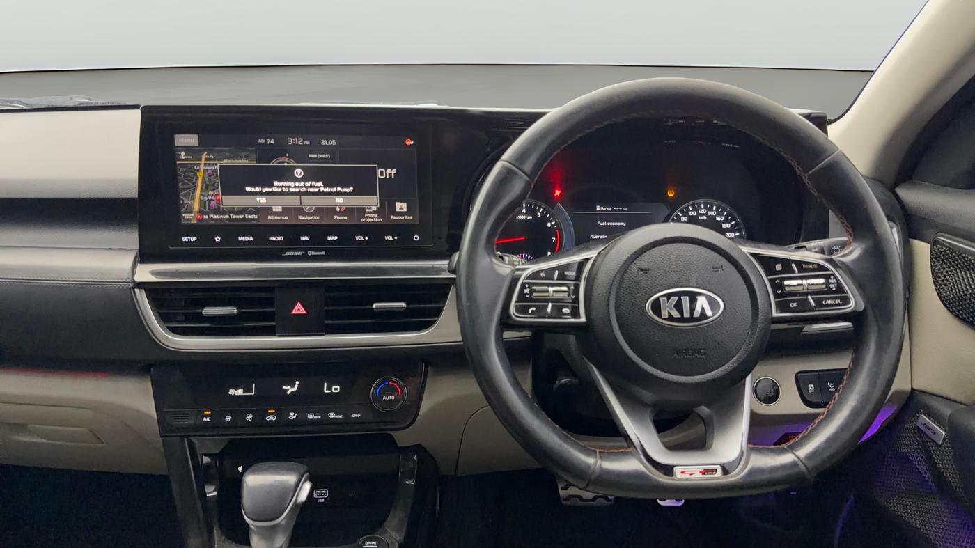 2020 KIA SELTOS GTX PLUS DCT 1.4 PETROL, Petrol, Automatic, 87,706 km, Steering Wheel Close Up