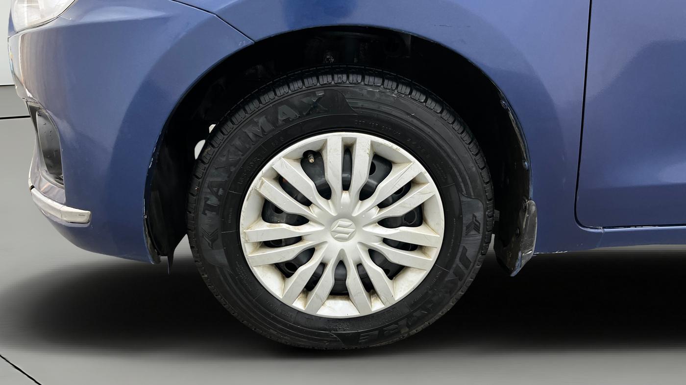 2019 Maruti Dzire VXI AMT, Petrol, Automatic, 78,524 km, Left Front Wheel