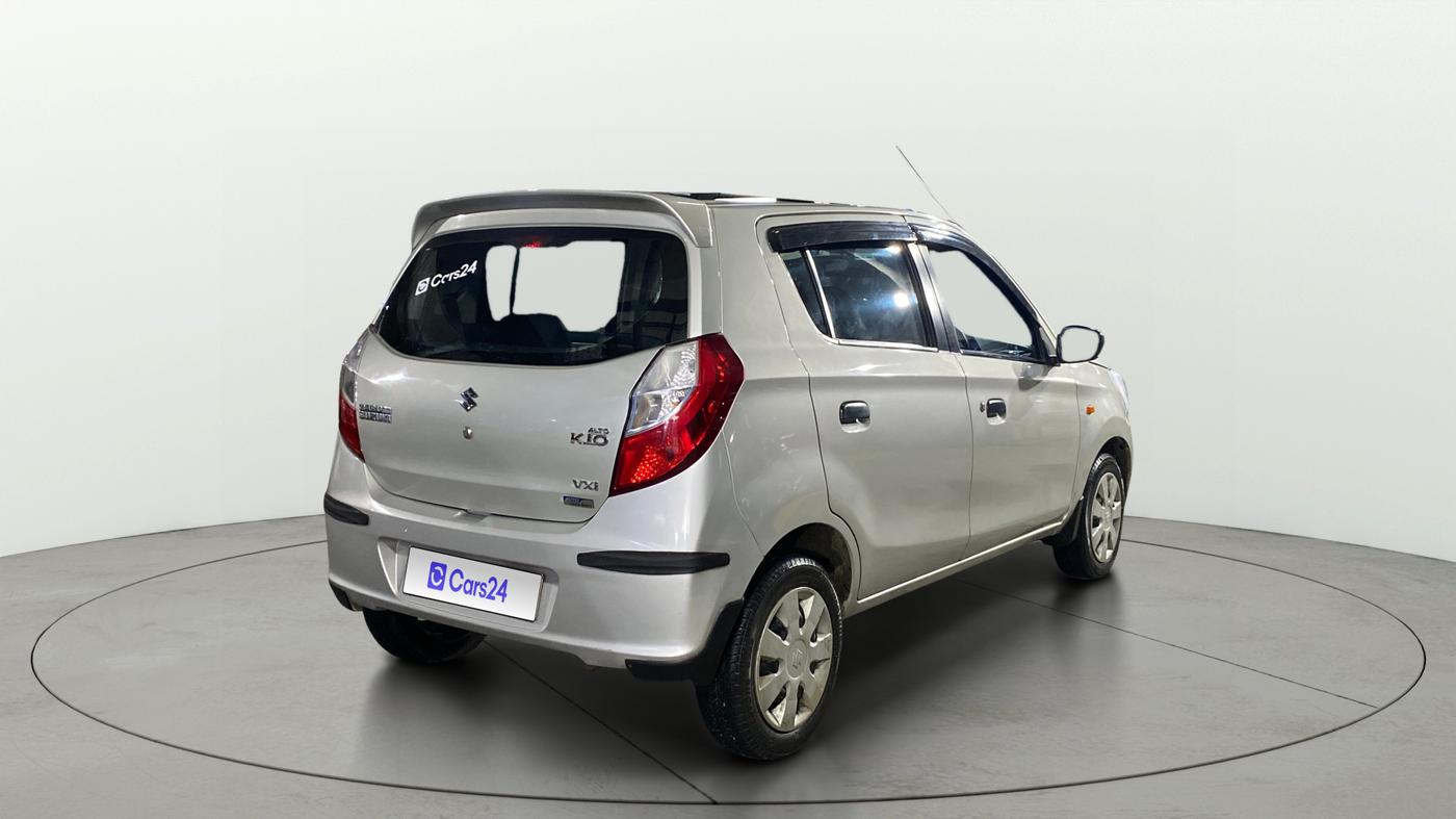 2017 Maruti Alto K10 VXI (O) AMT, Petrol, Automatic, 13,954 km, Right Back Diagonal