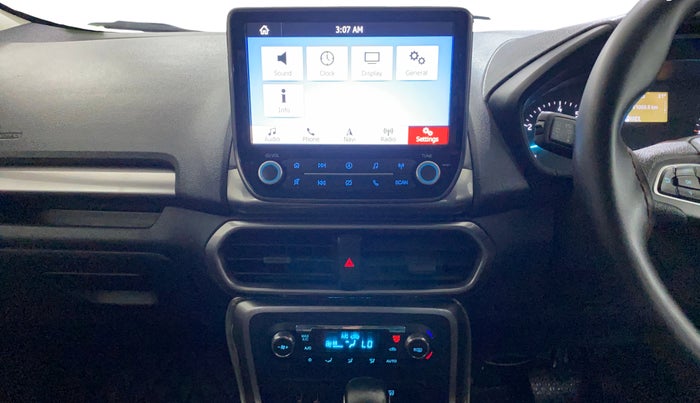 2019 Ford Ecosport TREND + 1.5L PETROL AT, CNG, Automatic, 40,869 km, Air Conditioner