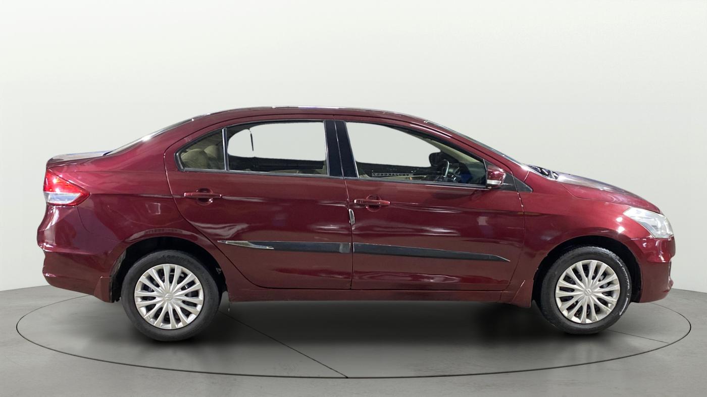 2017 Maruti Ciaz DELTA 1.4 MT PETROL, Petrol, Manual, 39,962 km, Right Side View