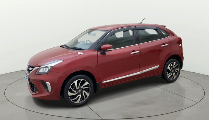 2020 Toyota Glanza V, Petrol, Manual, 32,705 km, Left Front Diagonal