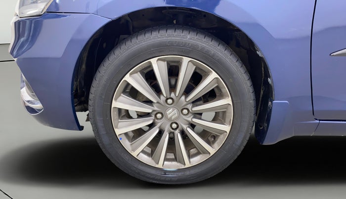 2018 Maruti Ciaz ALPHA 1.5 SHVS PETROL, Petrol, Manual, 28,137 km, Left Front Wheel