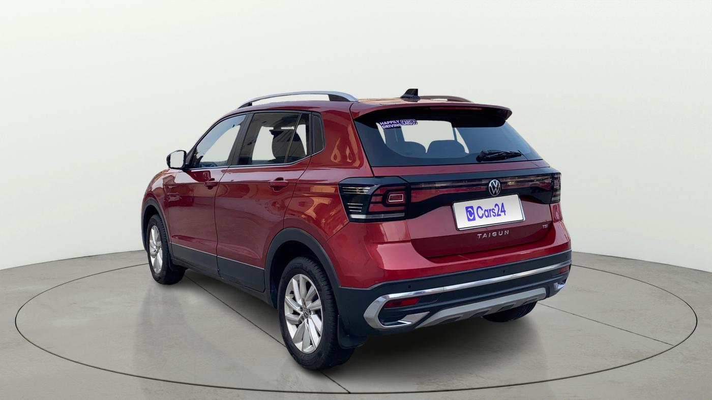 2022 Volkswagen TAIGUN HIGHLINE 1.0 TSI AT, Petrol, Automatic, 56,067 km, Left Back Diagonal