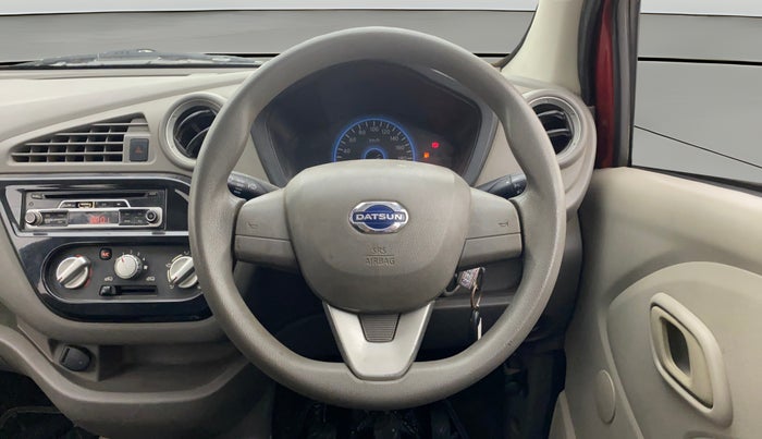 2016 Datsun Redi Go S, Petrol, Manual, 56,921 km, Steering Wheel Close Up