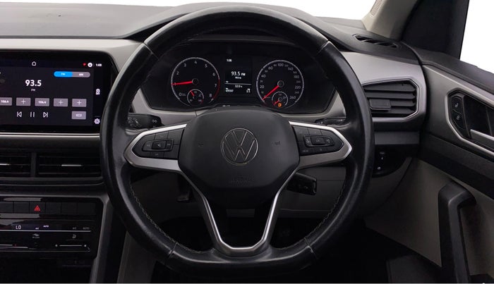 2022 Volkswagen TAIGUN HIGHLINE 1.0 TSI MT, Petrol, Manual, 69,593 km, Steering Wheel Close Up