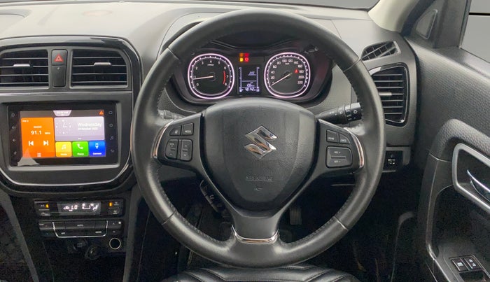 2021 Maruti Vitara Brezza ZXI PLUS DUAL TONE, Petrol, Manual, 48,142 km, Steering Wheel Close Up