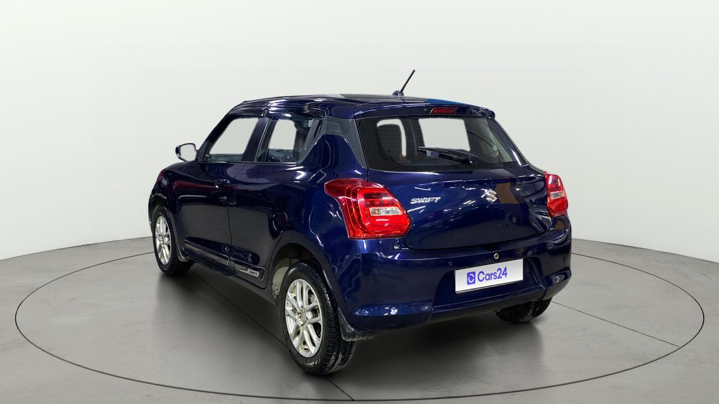 2023 Maruti Swift ZXI AMT, Petrol, Automatic, 34,721 km, Left Back Diagonal