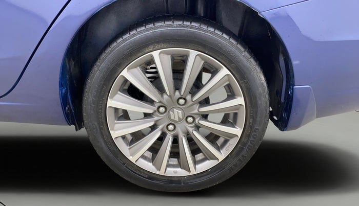 2019 Maruti Ciaz ALPHA  AT 1.5 SHVS PETROL, Petrol, Automatic, 26,650 km, Left Rear Wheel