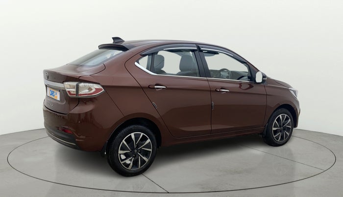 2025 Tata TIGOR XZA PLUS PETROL, Petrol, Automatic, 3,532 km, Right Back Diagonal