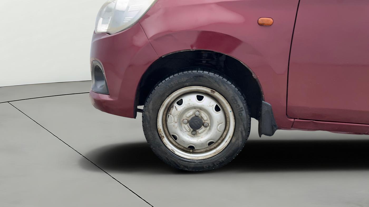 2015 Maruti Alto K10 LXI CNG, CNG, Manual, 50,754 km, Left Front Wheel