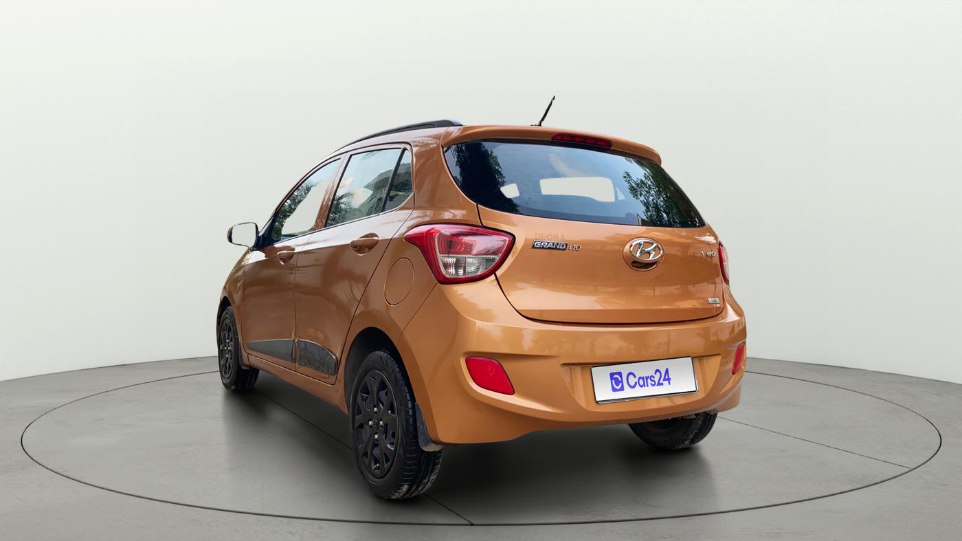 2016 Hyundai Grand i10 SPORTZ 1.2 KAPPA VTVT, Petrol, Manual, 39,920 km, Left Back Diagonal