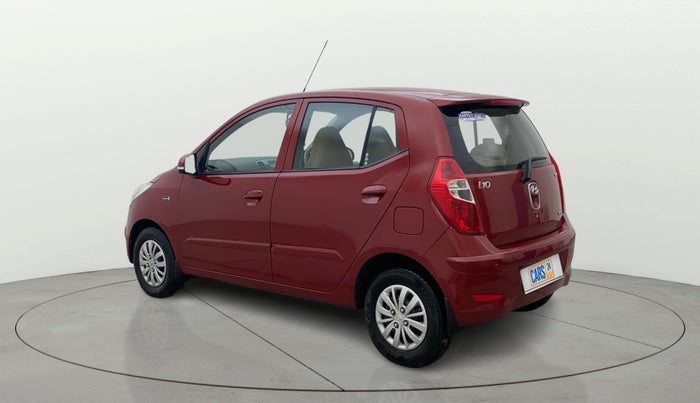 2013 Hyundai i10 SPORTZ 1.2 AT, Petrol, Automatic, 21,592 km, Left Back Diagonal
