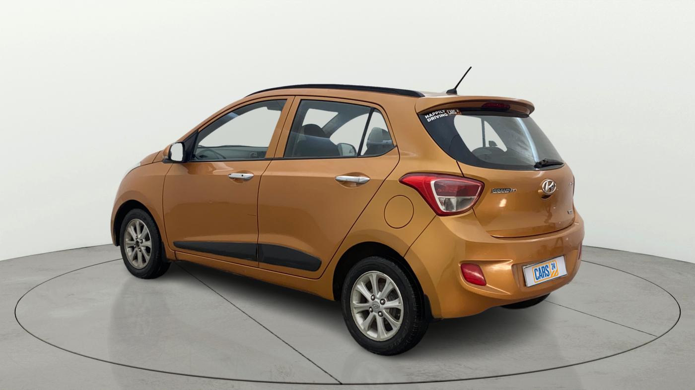2014 Hyundai Grand i10 ASTA AT 1.2 KAPPA VTVT, Petrol, Automatic, 1,40,874 km, Left Back Diagonal