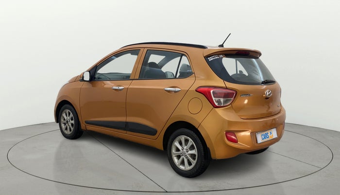 2014 Hyundai Grand i10 ASTA AT 1.2 KAPPA VTVT, Petrol, Automatic, 1,40,874 km, Left Back Diagonal