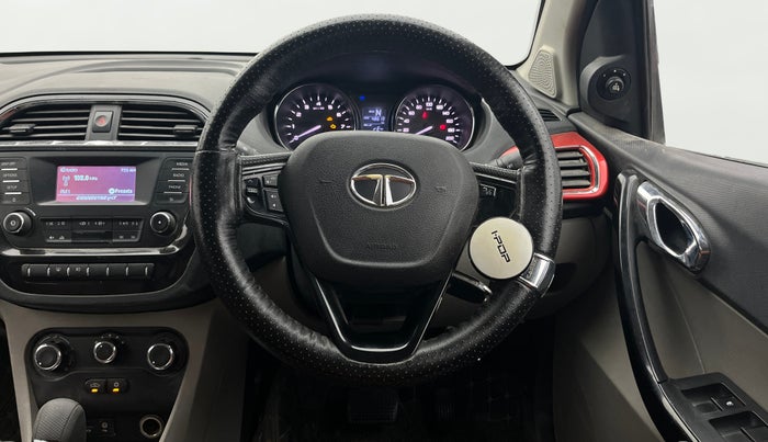 2018 Tata Tiago XZA PETROL, Petrol, Automatic, 48,566 km, Steering Wheel Close Up