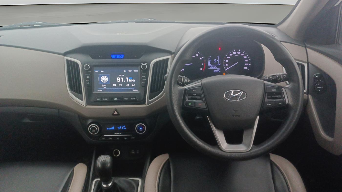 2016 Hyundai Creta SX PLUS 1.6 PETROL, Petrol, Manual, 82,855 km, Steering Wheel Close Up