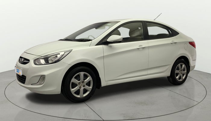 2013 Hyundai Verna FLUIDIC 1.6 VTVT EX, Petrol, Manual, 94,627 km, Left Front Diagonal