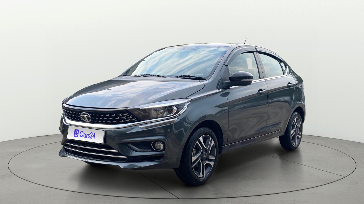 2021 Tata TIGOR XZ PLUS PETROL, Petrol, Manual, 63,375 km, Left Front Diagonal
