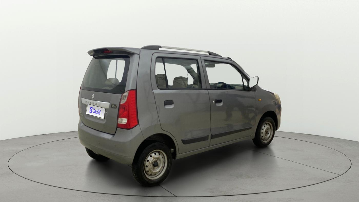 2018 Maruti Wagon R 1.0 LXI CNG, CNG, Manual, 70,117 km, Right Back Diagonal