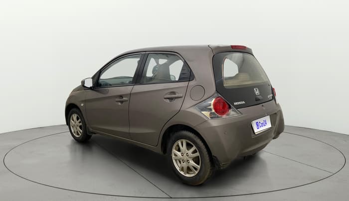 2013 Honda Brio V MT, Petrol, Manual, 64,997 km, Left Back Diagonal