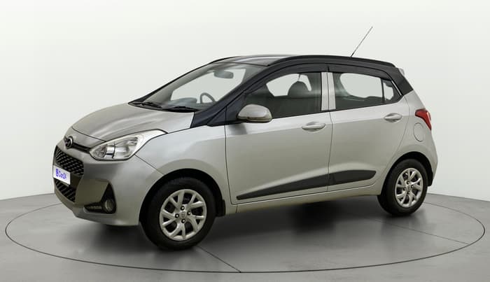 2017 Hyundai Grand i10 SPORTZ (O) 1.2 KAPPA VTVT, Petrol, Manual, 40,361 km, Left Front Diagonal