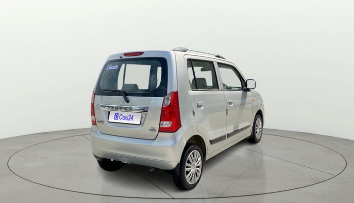 2017 Maruti Wagon R 1.0 VXI AMT, Petrol, Automatic, 79,458 km, Right Back Diagonal