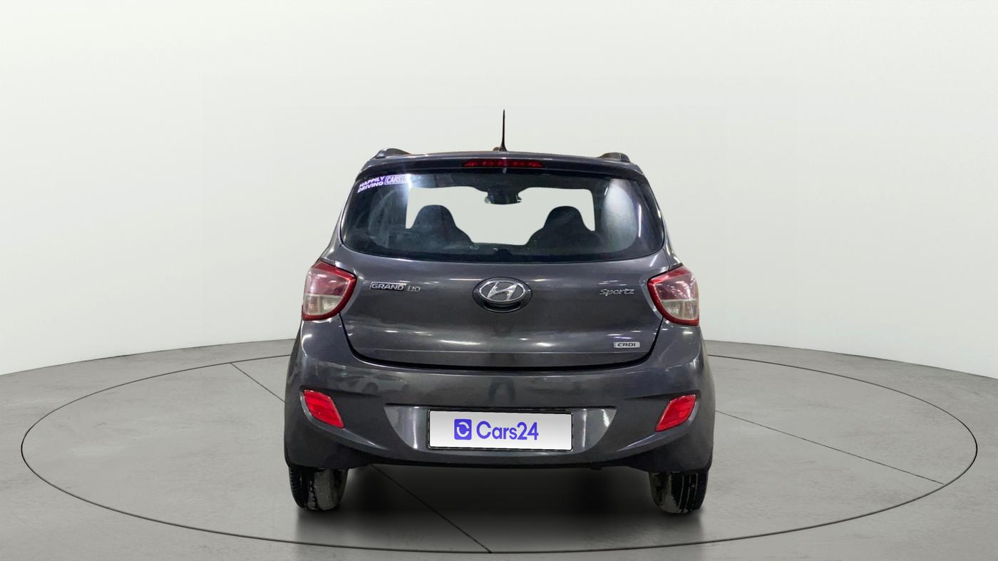 2016 Hyundai Grand i10 SPORTZ 1.1 CRDI, Diesel, Manual, 54,300 km, Back/Rear