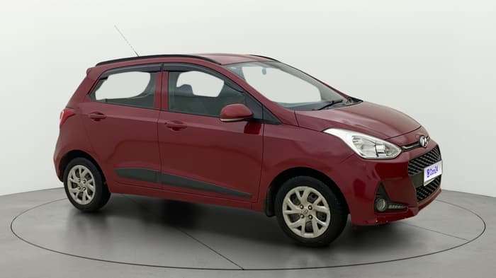 2017 Hyundai Grand i10 SPORTZ (O) 1.2 KAPPA VTVT, Petrol, Manual, 32,879 km, Right Front Diagonal