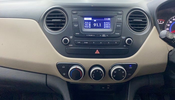 2016 Hyundai Grand i10 SPORTZ 1.2 KAPPA VTVT, Petrol, Manual, 93,454 km, Air Conditioner