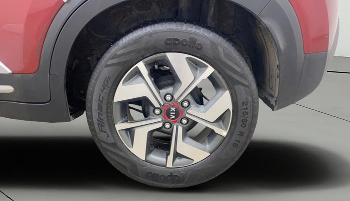 2021 KIA SONET HTX 1.0 IMT, Petrol, Manual, 33,427 km, Left Rear Wheel