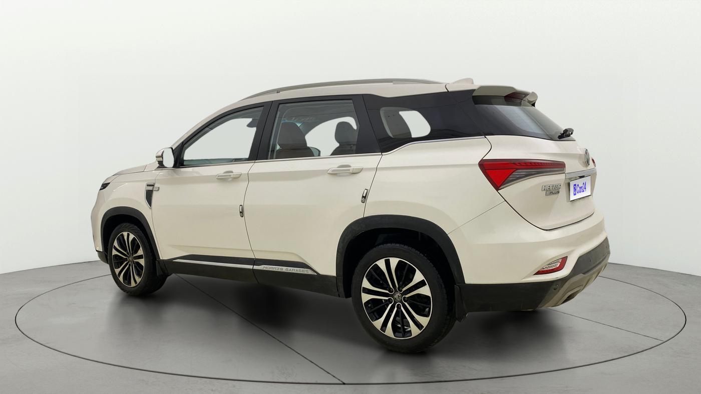 2021 MG HECTOR PLUS SHARP 1.5 PETROL TURBO CVT 6-STR, Petrol, Automatic, 79,593 km, Left Back Diagonal