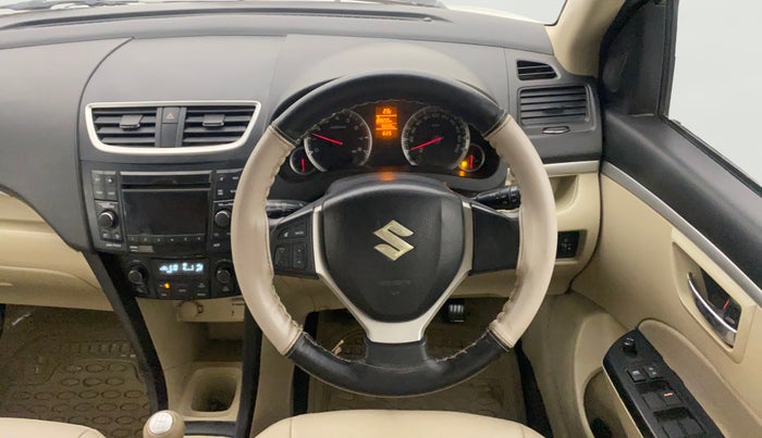 2014 Maruti Swift ZXI, Petrol, Manual, 78,007 km, Steering Wheel Close Up