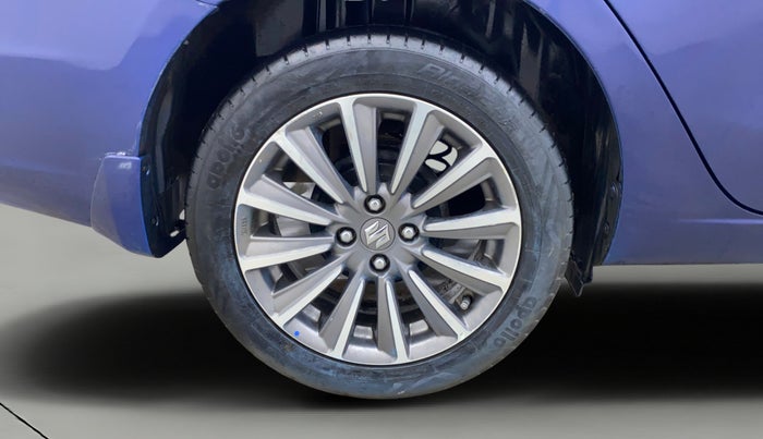 2018 Maruti Ciaz ALPHA  AT 1.5 SHVS PETROL, Petrol, Automatic, 58,671 km, Right Rear Wheel